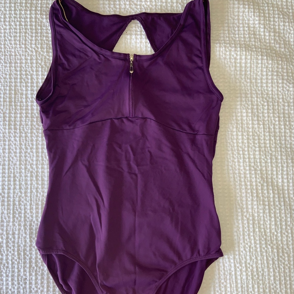 Sansha Eggplant Large Leotard